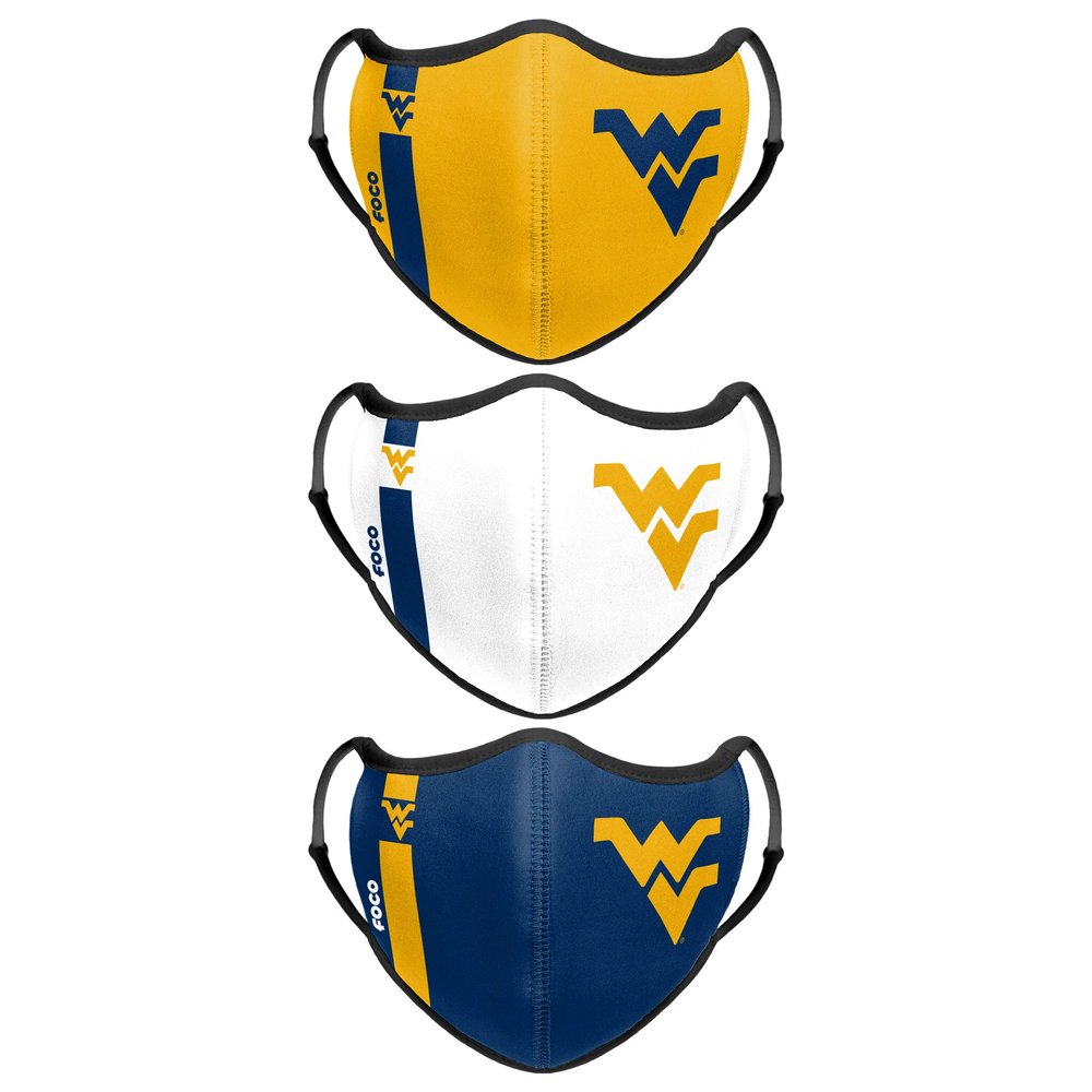 foco NCAA Sport 3 Pack Face Cover