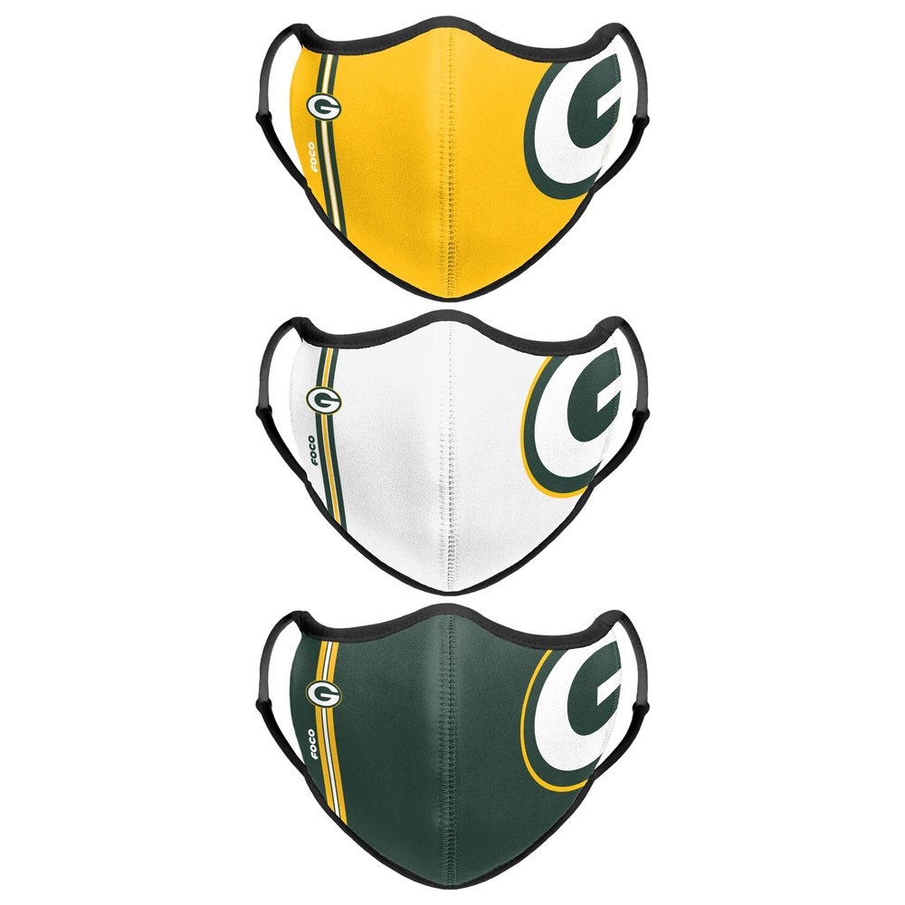 foco NFL Sport 3 Pack Face Cover