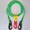 Rope Logic Grizzly Spliced 2 in 1 Lanyard Lightning Green 10' view 1