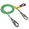 Rope Logic Grizzly Spliced 2 in 1 Lanyard Lightning Green 10' view 2