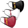 FOCO USC Trojans NCAA Face 3 Pack Face Cover view 3