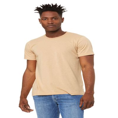 Canvas Unisex Tee HtrBluLagoon LG