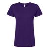 M&O - Women's Gold Soft Touch T-Shirt - 4810 - S - Purple view 1