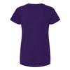 M&O - Women's Gold Soft Touch T-Shirt - 4810 - S - Purple view 2