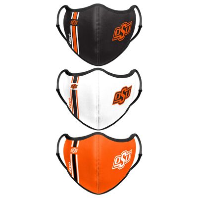 FOCO Oklahoma State Cowboys NCAA Sport 3 Pack Face Cover