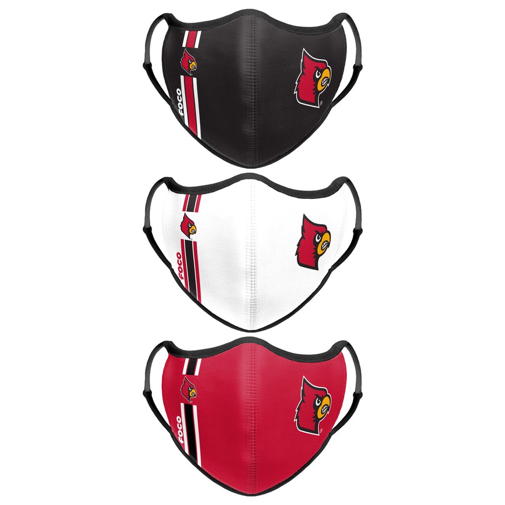 foco NCAA Face 3 Pack Face Cover