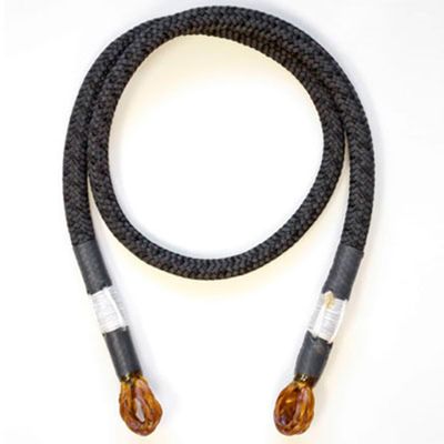 30" Bee Line Black 10 mm Eye & Eye Prusik Cord (hand spliced