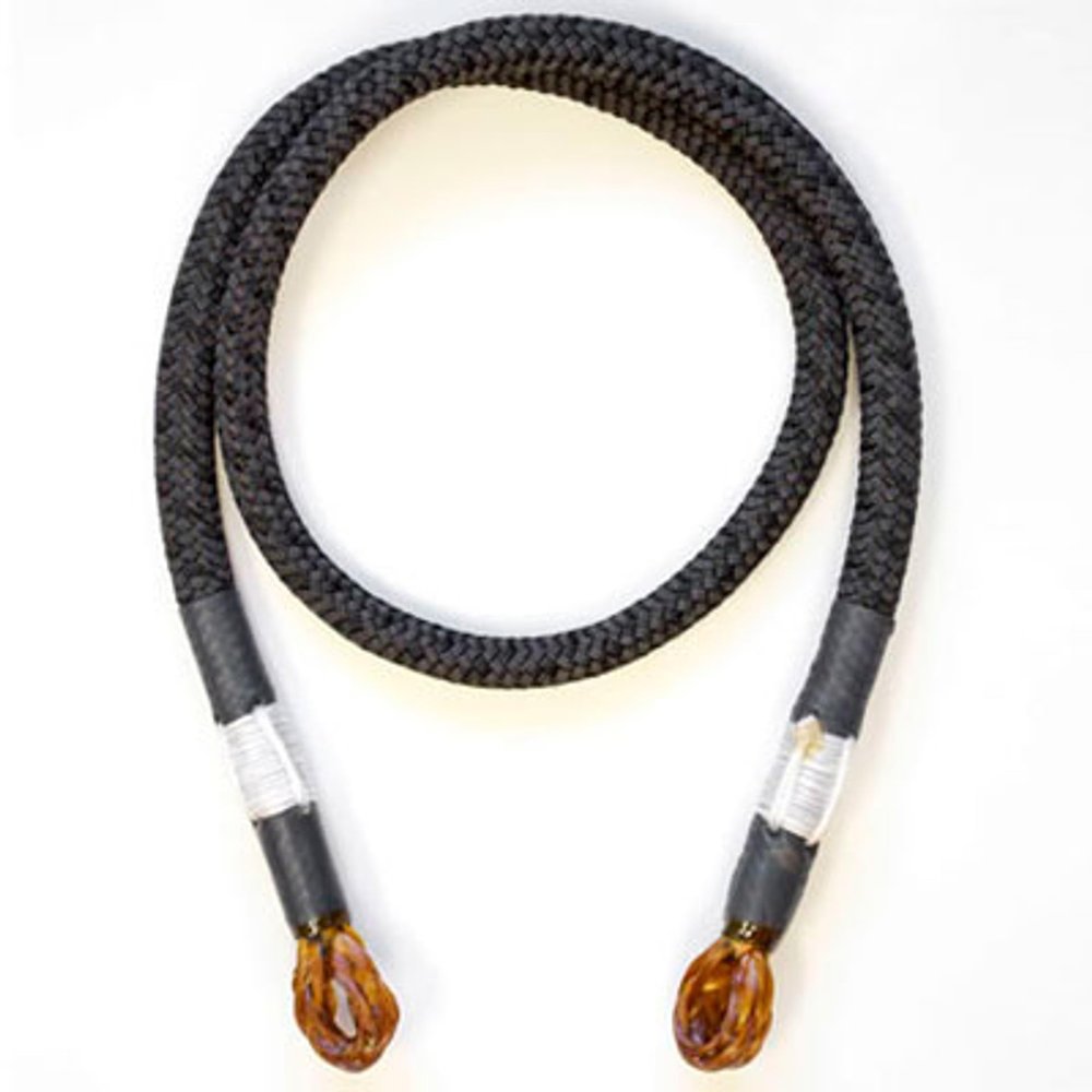 30" Bee Line Black 10 mm Eye & Eye Prusik Cord (hand spliced