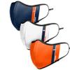FOCO Denver Broncos NFL Sport 3 Pack Face Cover view 4