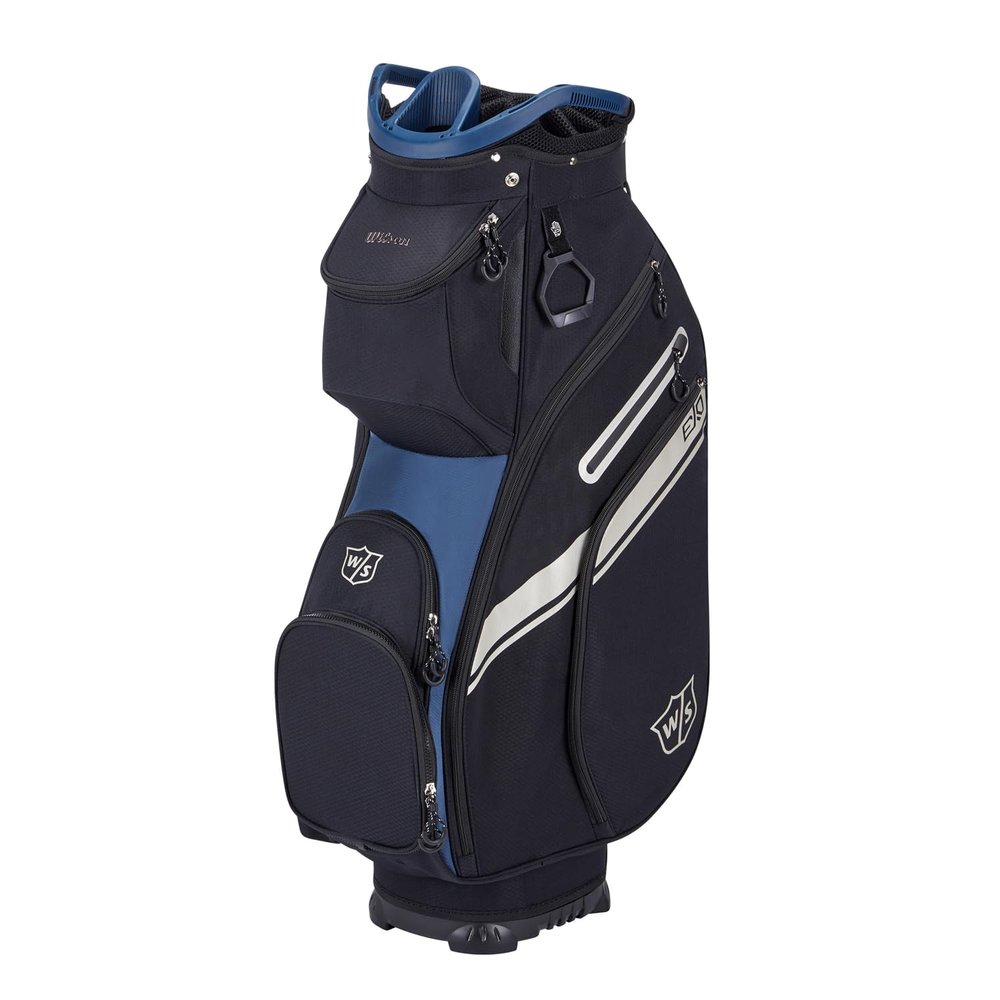 Wilson Staff EXO II Men's Golf Bag - Cart, Black/Blue