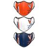 foco NCAA Face 3 Pack Face Cover view 1