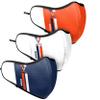 foco NCAA Face 3 Pack Face Cover view 3