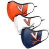 foco NCAA Face 3 Pack Face Cover view 4