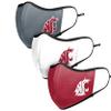 foco NCAA Sport 3 Pack Face Cover view 4