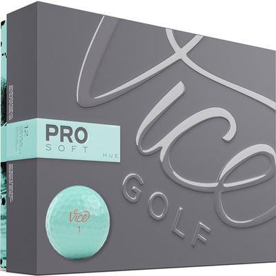 VICE Golf Pro Soft Golf Balls, Blue Light