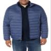Amazon Essentials Men's Packable Lightweight Water-Resistant Puffer Jacket (Available in Big & Tall), Indigo, Medium view 4