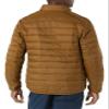 Amazon Essentials Men's Packable Lightweight Water-Resistant Puffer Jacket (Available in Big & Tall), Light Brown, Large view 3