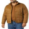 Amazon Essentials Men's Packable Lightweight Water-Resistant Puffer Jacket (Available in Big & Tall), Light Brown, XX-Large view 4