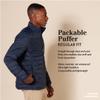 Amazon Essentials Men's Packable Lightweight Water-Resistant Puffer Jacket (Available in Big & Tall), Golden Yellow, Medium view 2