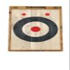 2-Ring Foldable Axe and Knife Throwing Target view 3
