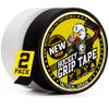 Hockey Tape Multipurpose Cloth Tape Roll for Lacrosse Baseball & Softball Bats, Rackets, Pullup Bars, Gardening Tools, Easy Tear Over Grip - Multi Sport Handle Tape - Sports Gift (Black & White) view 1