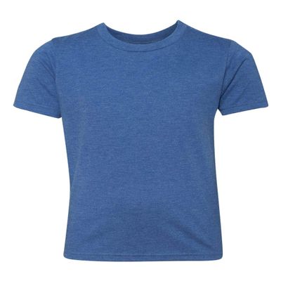 Next Level Youth Triblend Short Sleeve Crew, XL, Vintage Royal