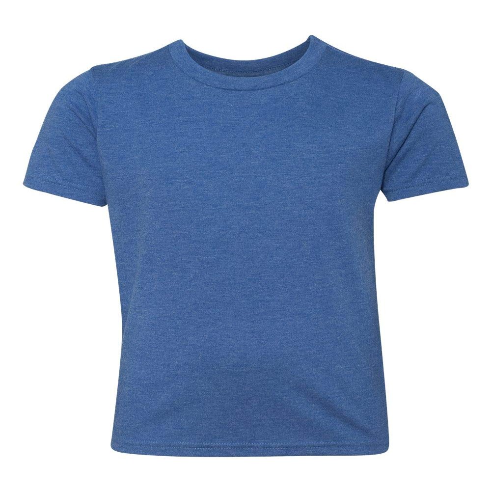 Next Level Youth Triblend Short Sleeve Crew, XL, Vintage Royal
