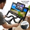 AEROW Phone Holder Compatible with Peloton Bike & Bike+ Cell Phone Mount - Hangs on All Indoor Bike Monitors view 3