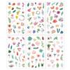Youngy Exploy Mold, 6Pieces Flower Leaves Resin Sticker Epoxy Resin Mold Frame Fillers Material Jewelry view 1
