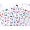Youngy Exploy Mold, 6Pieces Flower Leaves Resin Sticker Epoxy Resin Mold Frame Fillers Material Jewelry view 3