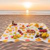 TaTalife Picnic Blankets, Portable Outside Baby Blanket, 3 Layer Picnic Mat for Camping, 79" x 59" Large Waterproof Sand Proof Camping Blanket, Lightweight Folding Portable Travel Blanket view 4