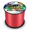 Ashconfish Braided Fishing Line- 9 Strands Super Strong PE Fishing Wire Heavy Tensile for Saltwater & Freshwater Fishing -Abrasion Resistant - Zero Stretch- 500M/547Yds 70LB Red view 1