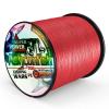 Ashconfish Braided Fishing Line- 9 Strands Super Strong PE Fishing Wire Heavy Tensile for Saltwater & Freshwater Fishing -Abrasion Resistant - Zero Stretch- 500M/547Yds 70LB Red view 2