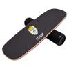 Fitlaya Fitness Balance Board Trainer Wooden Training Equipment for Fitness Workout, Hockey, Skateboarding, Surfing and Snowboarding (CROWN SKULL) view 1