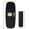 Fitlaya Fitness Balance Board Trainer Wooden Training Equipment for Fitness Workout, Hockey, Skateboarding, Surfing and Snowboarding (CROWN SKULL) view 3