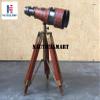 Nautical-Mart Handmade Old Modern Handicrafts Chrome Binocular on Stand Collectible view 3