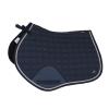 B Vertigo Zurich Quilted Quick-Dry Dust-Resistant All Purpose Saddle Pad - Dark Navy - Pony view 1