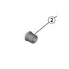 SHIMANO FH-MT410 Right Hand Cap Unit for Mountain Bike Rim Brake Wheel view 1