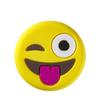 WILSON Emoti-Fun Tennis Dampeners - 2 Pack, Winking Tounge Out/Star Eyes Emojis,Yellow view 2