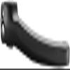Shimano Steps FC-EM600 Crank arm Set, 165 mm, Without chainguard, Black, EFCEM600AXXL view 2