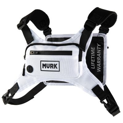 MVRK Water Resistant Running Vest Chest Pack, Phone Holder for Running, Lightweight Training Pack with Extra Storage & Reflective Detail