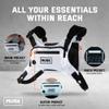 MVRK Water Resistant Running Vest Chest Pack, Phone Holder for Running, Lightweight Training Pack with Extra Storage & Reflective Detail view 2