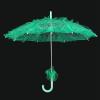 Wedding Lace Umbrella, Bridal Umbrella, Elegant and Stylish for Photo Booth Props(green) view 4