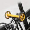 Eazy Wheels Extender for Brompton Folding Bicycle Gold Easy Wheels Extension (Extender Only (No Eazy Wheels)) view 1
