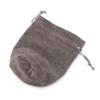 JKPOWER Velvet Dice Bags Tarots Cards Deck Storage Bag Toy Jewelry Drawstring Package Drawstring Bag Black view 3