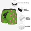 EAQ Custom Underwear Custom Boxers for Men with Face Valentine's Day Boxer Briefs Underpants Printed with Photo As Gif view 4