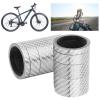 VGEBY Headset Stem Washer, 2 Set 5/10/15/20mm Lightweight Carbon Fiber Mountain Road Headset Front Fork Spacer Stem Washer Cycling Accessory(Silver) and Spare Supplies view 4