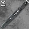 M48 Highland Scottish Dirk with Sheath - Black Oxide Coated Cast Stainless Steel Blade, TPR Handle, Stainless Steel Pommel and Guard  Modern Take on a Traditional Scottish Dagger - 15 1/8 Overall view 3