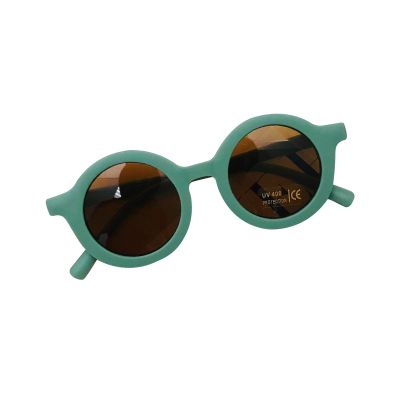 Fashion Kids Toddler Unisex Baby Retro Sunglasses Ultraviolet-proof Round Glasses Eyeglasses for Children 1-8T (Green, One Size fits 1-8T)