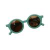 Fashion Kids Toddler Unisex Baby Retro Sunglasses Ultraviolet-proof Round Glasses Eyeglasses for Children 1-8T (Green, One Size fits 1-8T) view 1